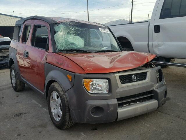 5J6YH27534L009427 - 2004 HONDA ELEMENT EX ORANGE photo 1