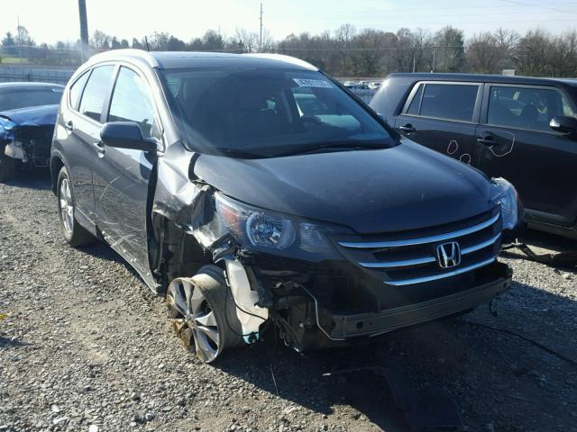 2HKRM4H75EH675972 - 2014 HONDA CR-V EXL CHARCOAL photo 1