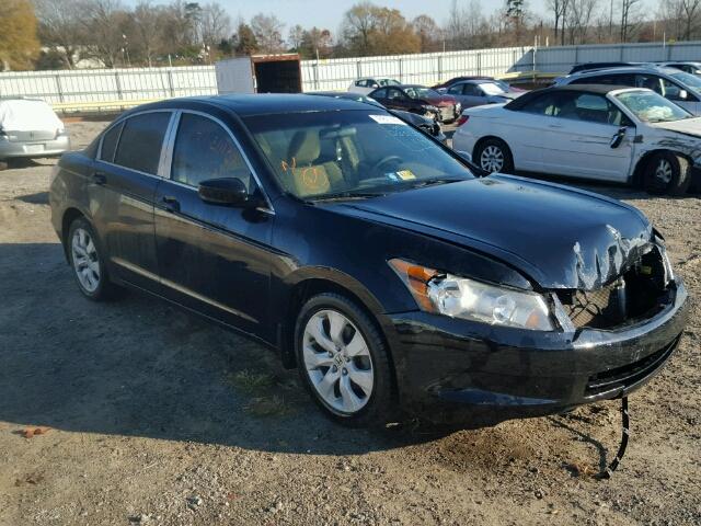 1HGCP26718A117358 - 2008 HONDA ACCORD EX BLACK photo 1