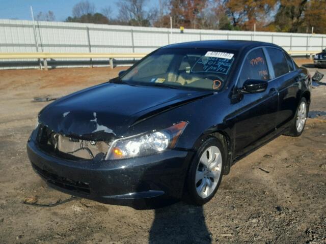 1HGCP26718A117358 - 2008 HONDA ACCORD EX BLACK photo 2