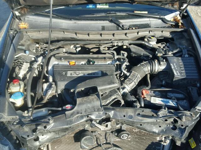 1HGCP26718A117358 - 2008 HONDA ACCORD EX BLACK photo 7