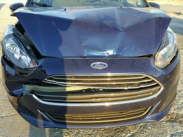 3FADP4EJ2GM201840 - 2016 FORD FIESTA SE BLUE photo 9