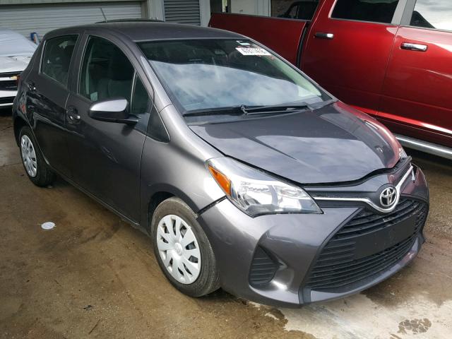 VNKKTUD34HA080590 - 2017 TOYOTA YARIS L GRAY photo 1