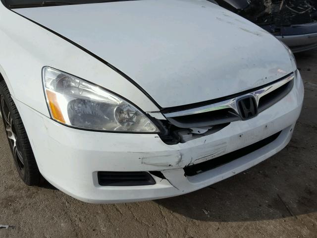 1HGCM56317A153959 - 2007 HONDA ACCORD SE WHITE photo 9