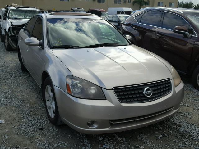 1N4AL11D75C349316 - 2005 NISSAN ALTIMA S BEIGE photo 1