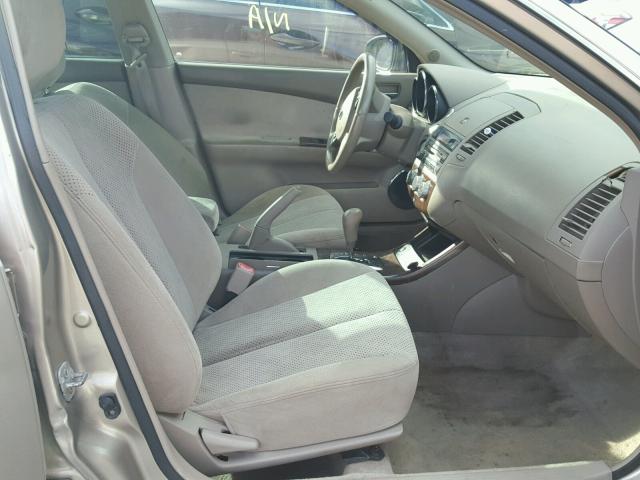 1N4AL11D75C349316 - 2005 NISSAN ALTIMA S BEIGE photo 5