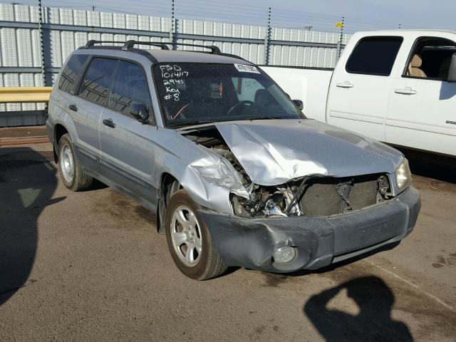 JF1SG63603H768774 - 2003 SUBARU FORESTER 2 SILVER photo 1
