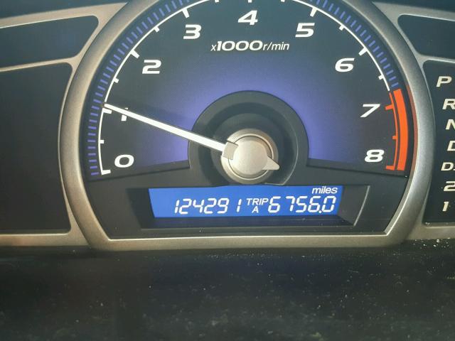 1HGFA16856L068720 - 2006 HONDA CIVIC EX BLUE photo 8