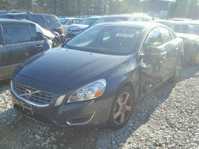 YV1622FS4C2136644 - 2012 VOLVO S60 T5 GRAY photo 2