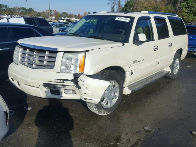 3GYFK66N75G222865 - 2005 CADILLAC ESCALADE E WHITE photo 2