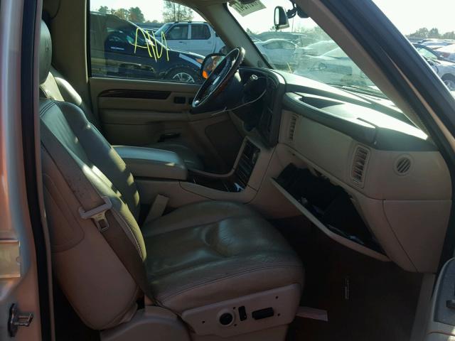 3GYFK66N75G222865 - 2005 CADILLAC ESCALADE E WHITE photo 5