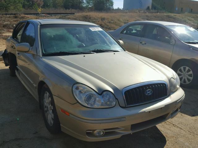 KMHWF35H34A937607 - 2004 HYUNDAI SONATA GLS GOLD photo 1