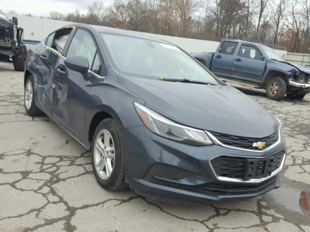 3G1BE5SM9HS565027 - 2017 CHEVROLET CRUZE LT GRAY photo 1