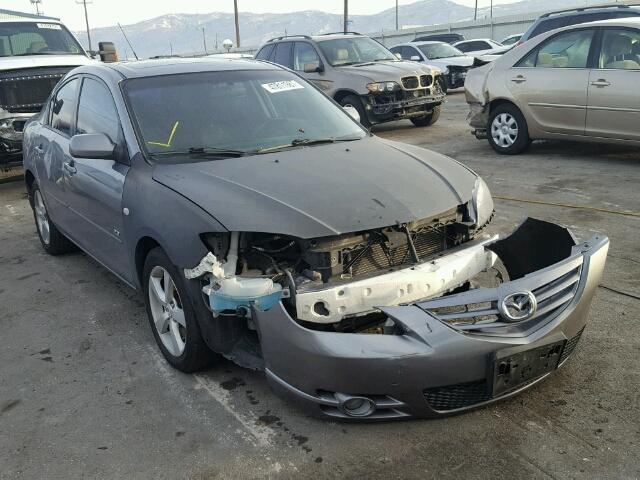 JM1BK323X61520981 - 2006 MAZDA 3 S CHARCOAL photo 1