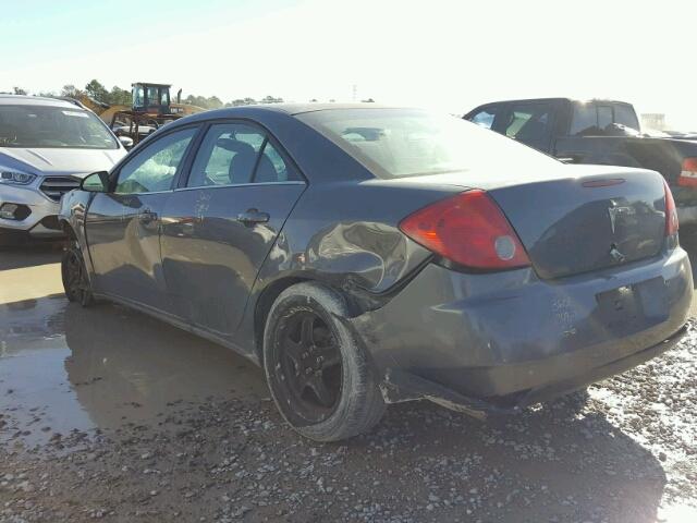 1G2ZG57B684139453 - 2008 PONTIAC G6 BASE GRAY photo 3