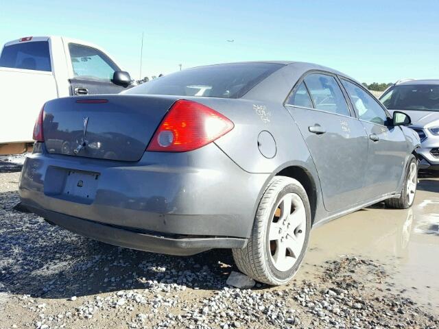 1G2ZG57B684139453 - 2008 PONTIAC G6 BASE GRAY photo 4