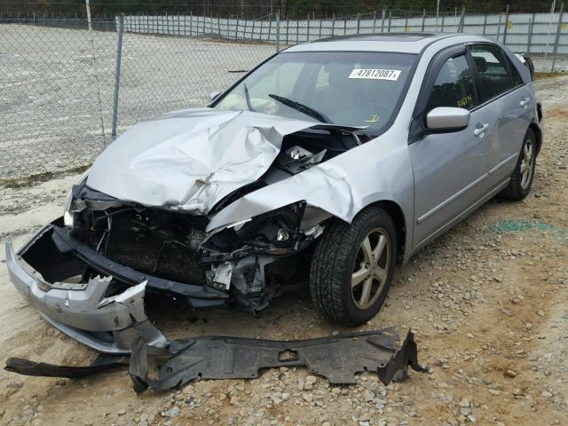 JHMCM56683C022257 - 2003 HONDA ACCORD EX SILVER photo 2