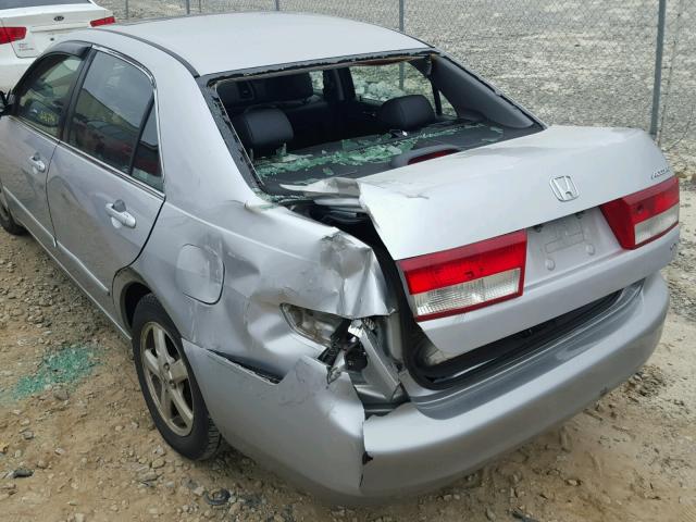 JHMCM56683C022257 - 2003 HONDA ACCORD EX SILVER photo 9