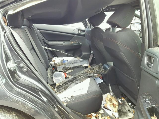 JF1VA1E61G9828706 - 2016 SUBARU WRX PREMIU GRAY photo 6