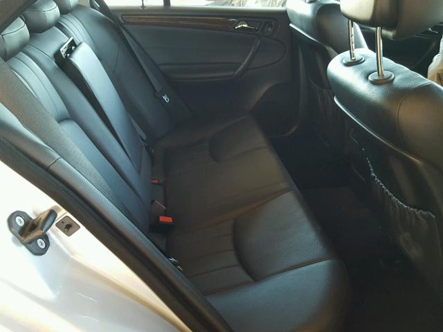 WDBRF92H17F878183 - 2007 MERCEDES-BENZ C 280 4MAT SILVER photo 6
