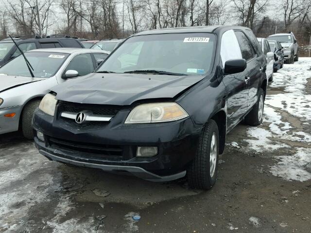 2HNYD18234H538531 - 2004 ACURA MDX BLACK photo 2