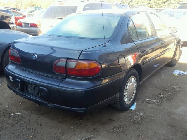 1G1ND52J43M563149 - 2003 CHEVROLET MALIBU BLACK photo 4