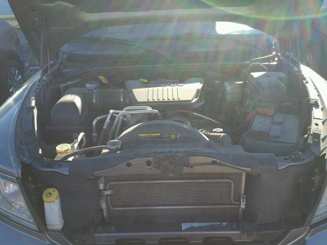 1D7HW48N08S546134 - 2008 DODGE DAKOTA QUA GRAY photo 7