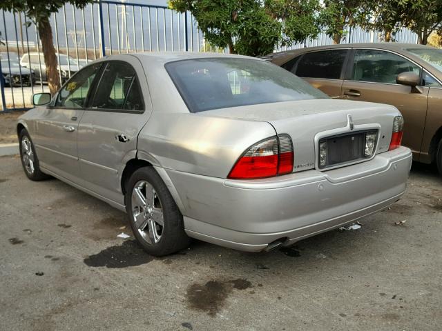 1LNHM87A26Y616924 - 2006 LINCOLN LS SILVER photo 3