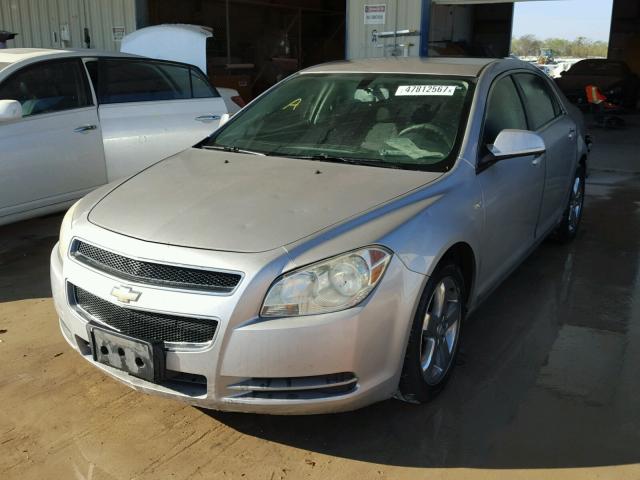 1G1ZH57B78F228535 - 2008 CHEVROLET MALIBU 1LT SILVER photo 2