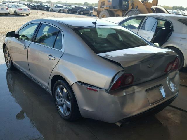 1G1ZH57B78F228535 - 2008 CHEVROLET MALIBU 1LT Արծաթագույն լուսանկար 3