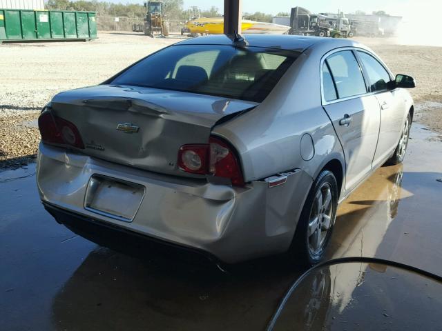 1G1ZH57B78F228535 - 2008 CHEVROLET MALIBU 1LT SILVER photo 4