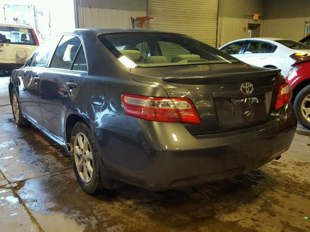 4T4BE46K28R022730 - 2008 TOYOTA CAMRY CE GRAY photo 3