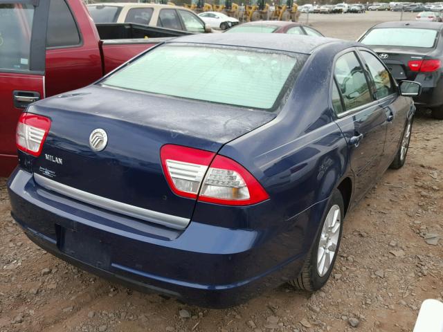 3MEHM07Z26R659460 - 2006 MERCURY MILAN BLUE photo 4