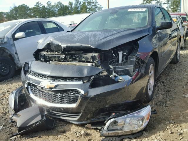1G11B5SL3FF272978 - 2015 CHEVROLET MALIBU LS BLACK photo 2