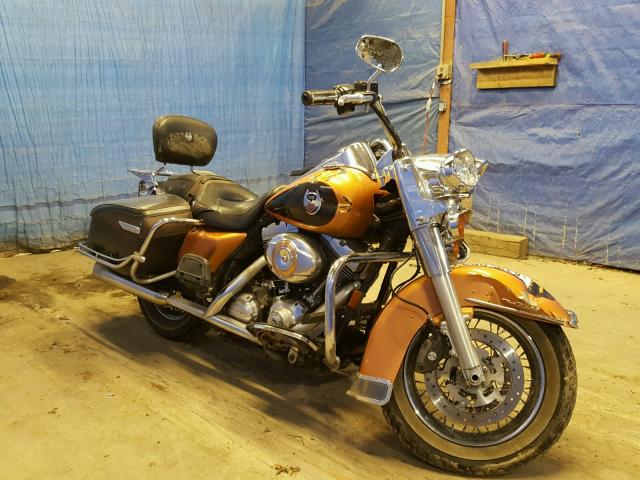 1HD1FR4458Y667825 - 2008 HARLEY-DAVIDSON FLHRC 105T ORANGE photo 1