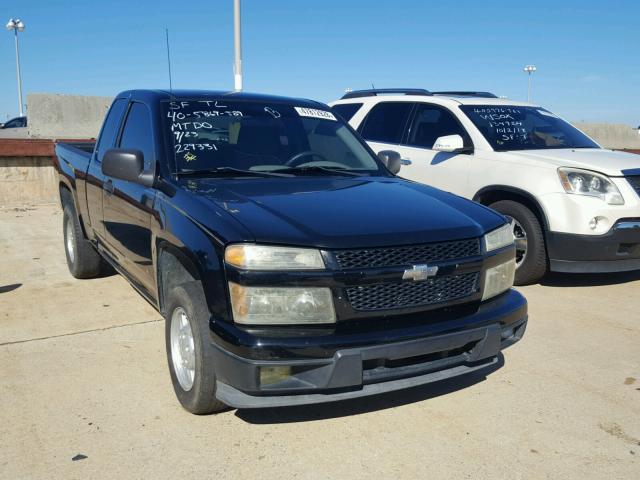 1GCCS299288229331 - 2008 CHEVROLET COLORADO L BLACK photo 1