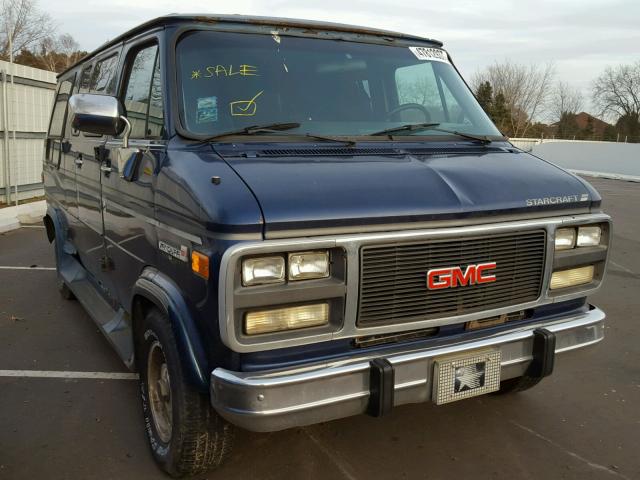 1GDEG25K6SF507598 - 1995 GMC RALLY WAGO BLUE photo 1