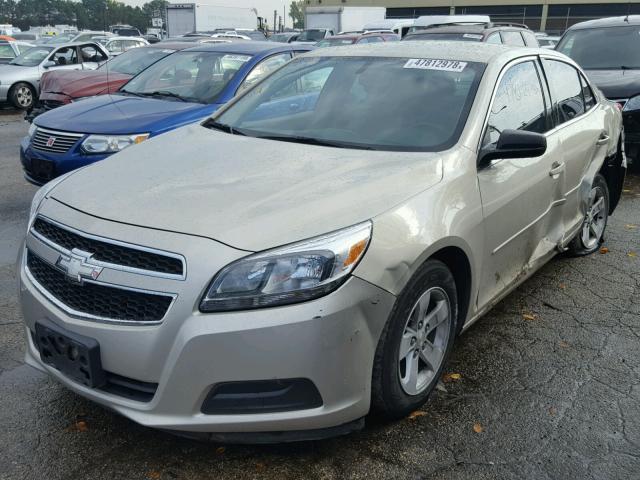 1G11B5SA7DF337214 - 2013 CHEVROLET MALIBU LS 金色 照片 2