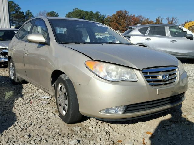 KMHDU4AD8AU917885 - 2010 HYUNDAI ELANTRA BL GOLD photo 1