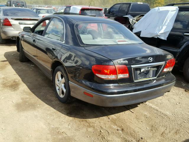 JM1TA221021736803 - 2002 MAZDA MILLENIA BLACK photo 3