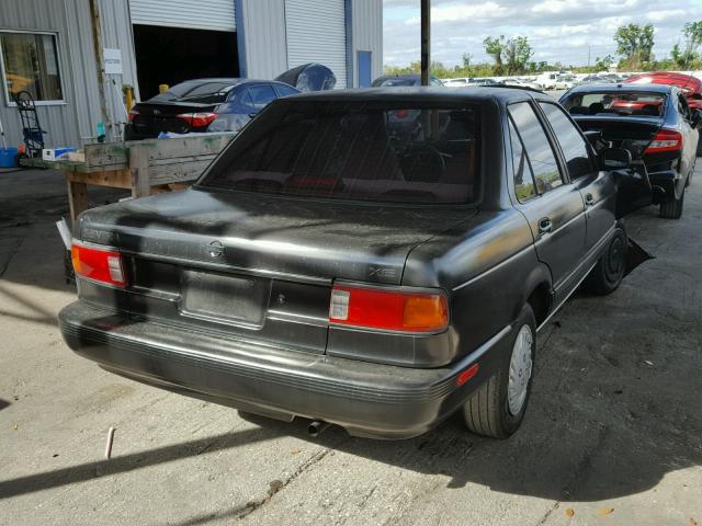 JN1EB31P1NU126206 - 1992 NISSAN SENTRA BLACK photo 4