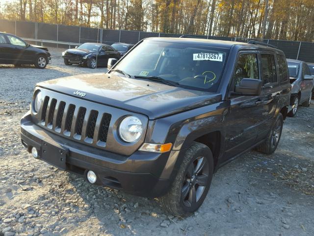 1C4NJPFA6ED731785 - 2014 JEEP PATRIOT LA GRAY photo 2