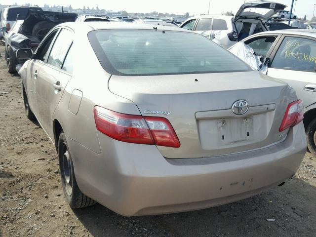 4T1BE46K29U825288 - 2009 TOYOTA CAMRY BASE BROWN photo 3