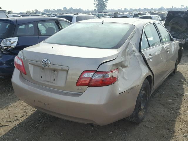 4T1BE46K29U825288 - 2009 TOYOTA CAMRY BASE BROWN photo 4