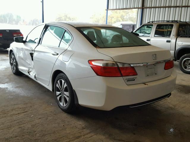 1HGCR2F39EA156959 - 2014 HONDA ACCORD LX WHITE photo 3