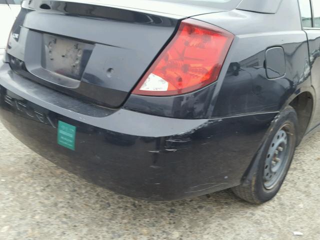 1G8AF52F73Z178841 - 2003 SATURN ION LEVEL BLACK photo 9