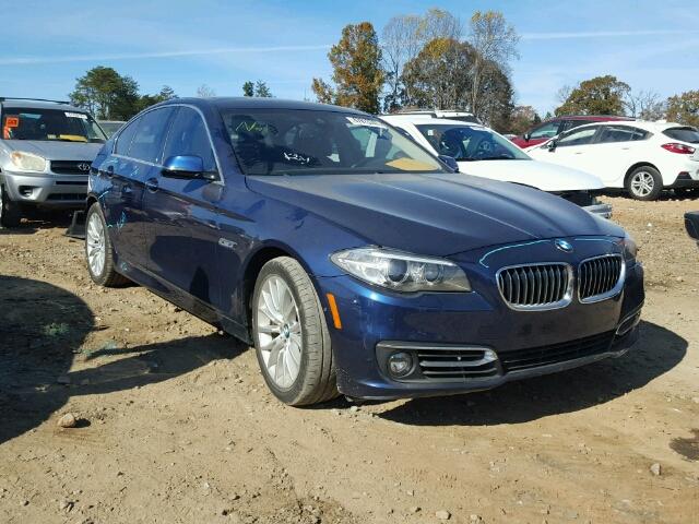 WBA5A5C58FD521781 - 2015 BMW 528 I BLUE photo 1