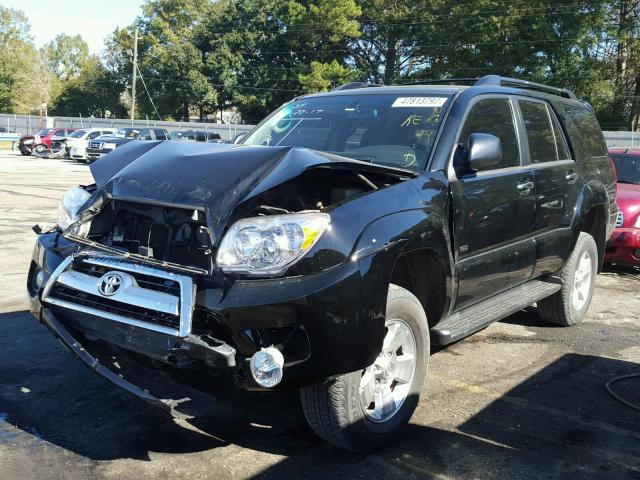 JTEZU14R660083030 - 2006 TOYOTA 4RUNNER SR BLACK photo 2