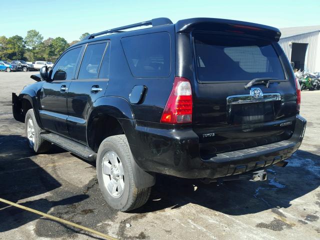 JTEZU14R660083030 - 2006 TOYOTA 4RUNNER SR BLACK photo 3