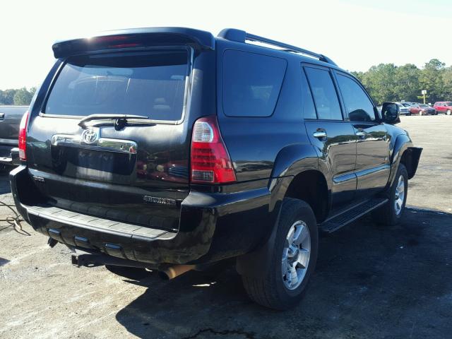 JTEZU14R660083030 - 2006 TOYOTA 4RUNNER SR BLACK photo 4